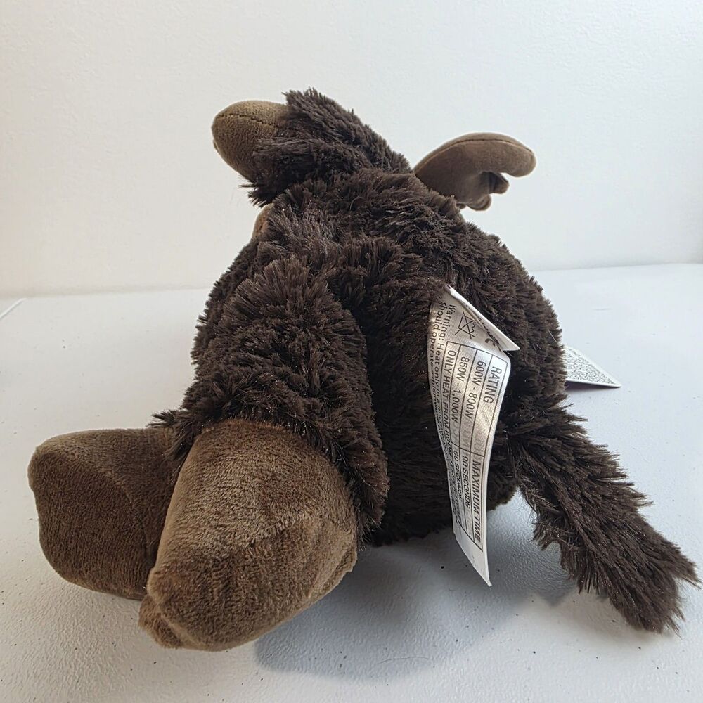Warmies Moose Lavender Scent Soothing Microwave Heat Pack Weighted Plush 13" - Picture 5 of 6